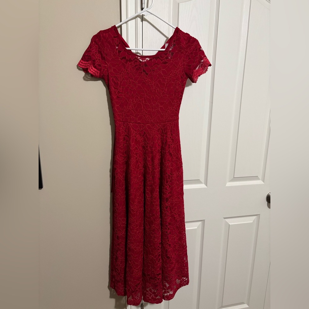 90’s Vintage Jodi California Red Dress